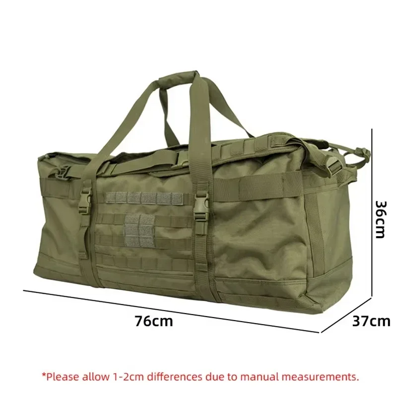 Mochila táctica lona 40L – Resistente outdoor expediciones - imagen 5