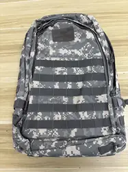 Mochila táctica impermeable multifuncional de doble hombro viaje
