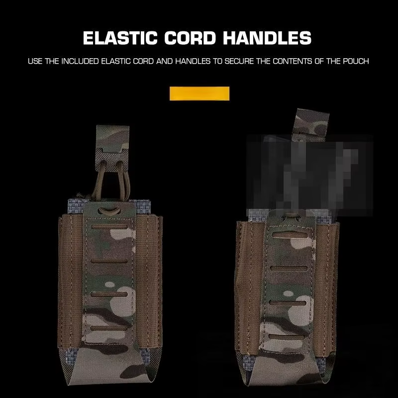 Bolsa táctica MOLLE para cargador 5.56 AR/M4 – Liberación rápida - imagen 3