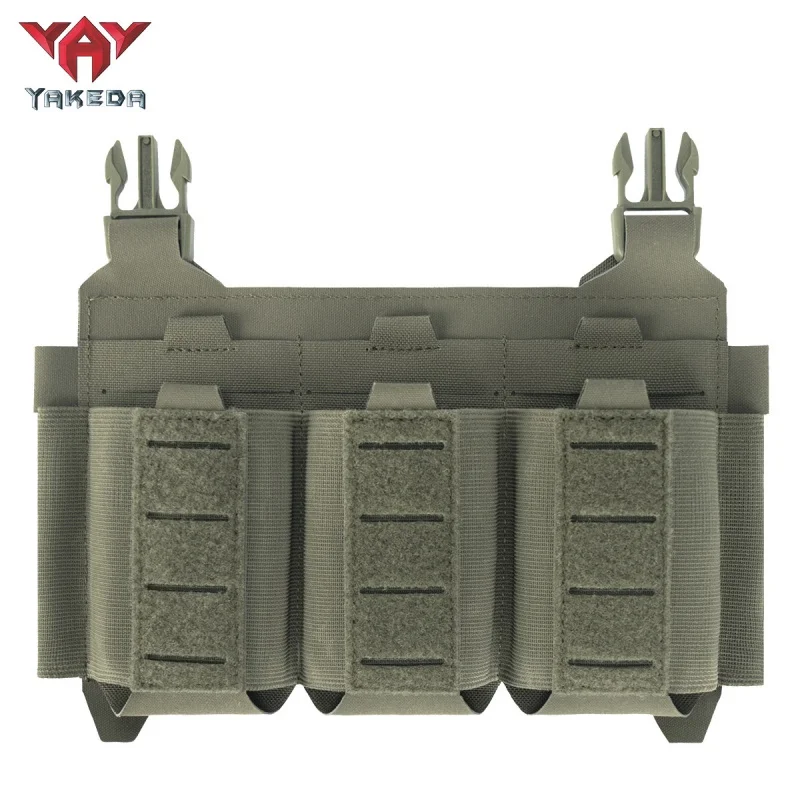 Panel frontal táctico triple elástico mate antiinfrarrojos - imagen 2