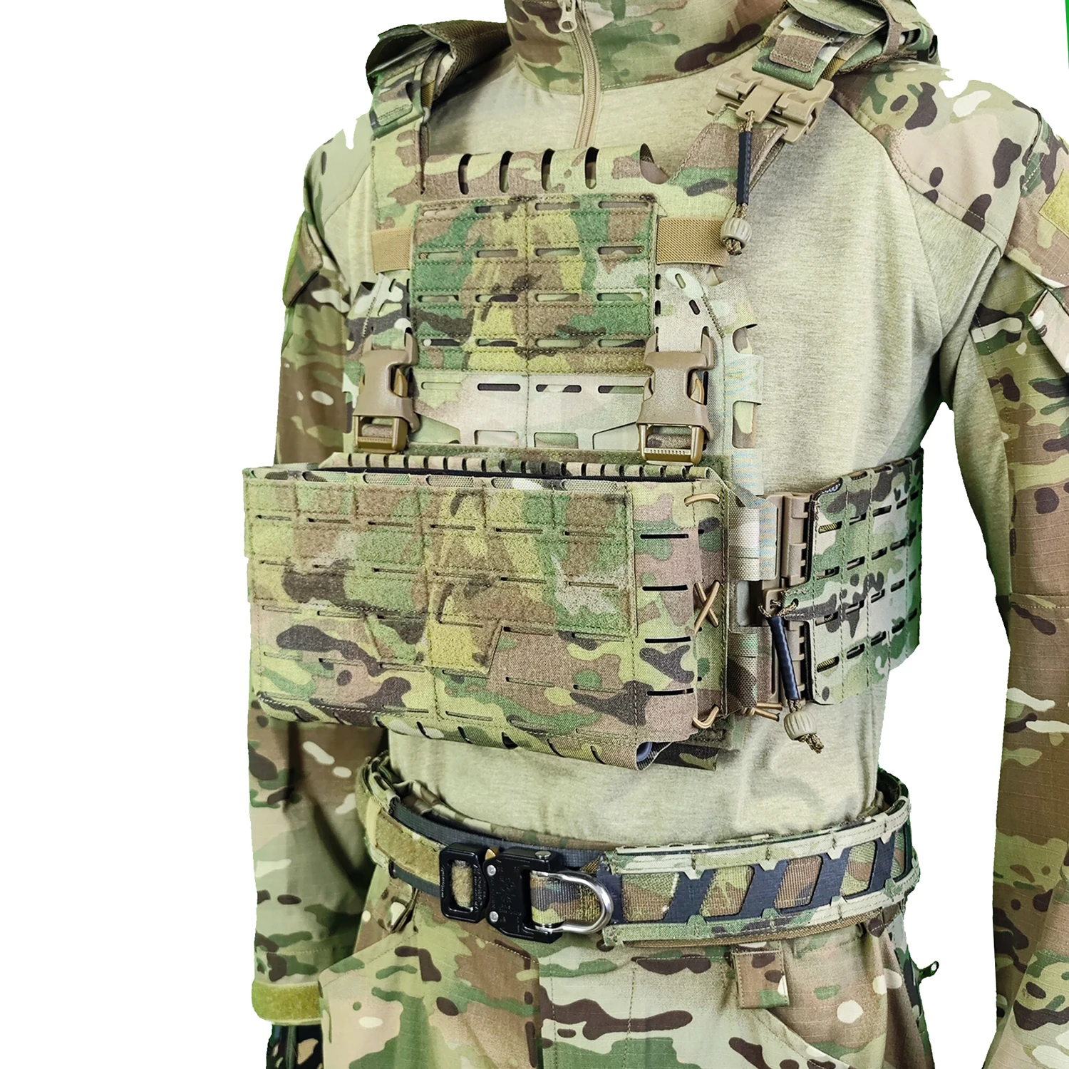 Bolsa táctica MOLLE para cargadores airsoft, panel frontal de expansión - imagen 5
