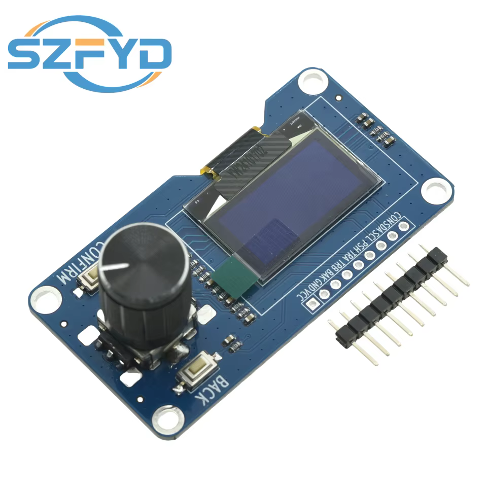 Módulo táctico pantalla OLED codificador rotatorio EC11 interfaz IIC - imagen 2