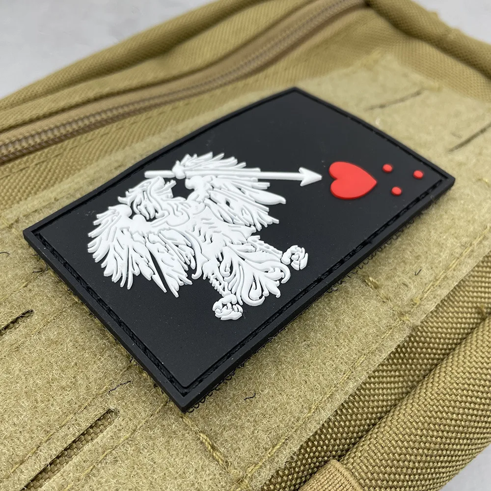 Parche táctico PVC DEA con velcro para mochila y casco - imagen 3