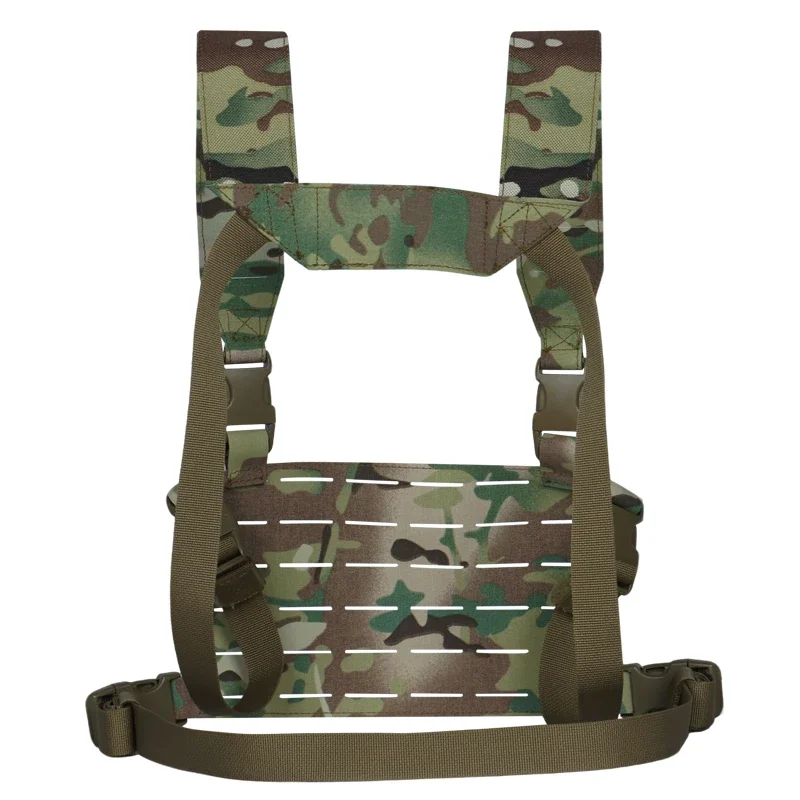 Chaleco táctico Chest Rig MOLLE MK5 con portacargadores para rifle