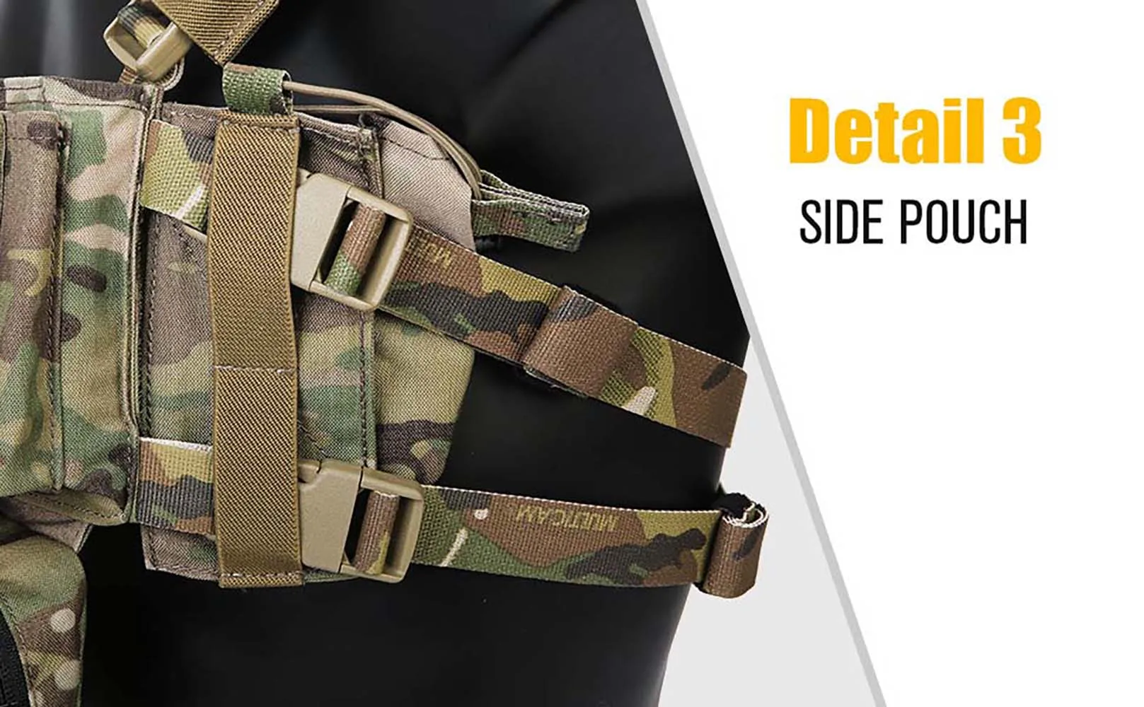 Combat Molle MK3 – Arnés táctico modular para airsoft - imagen 4