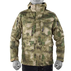 Chaqueta táctica MOLLE con barra expansión accesorios aire libre