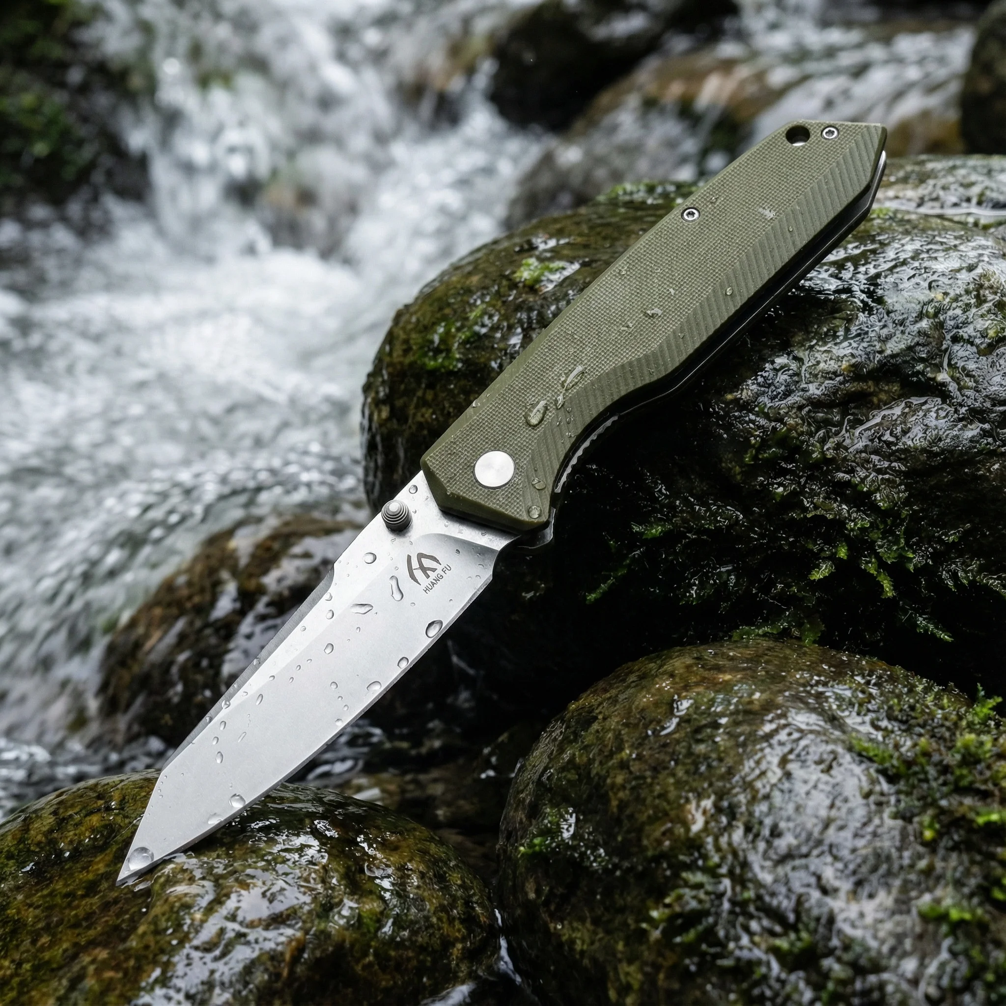 Cuchillo plegable táctico para exteriores, emergencia camping