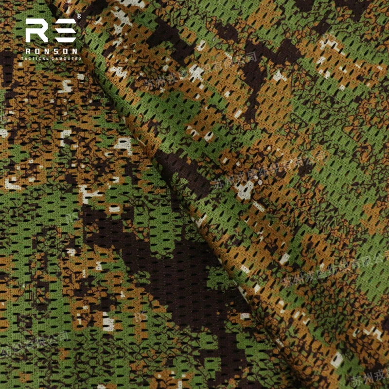 Tejido malla táctica tricot Pencott Greenzone camuflaje - imagen 2