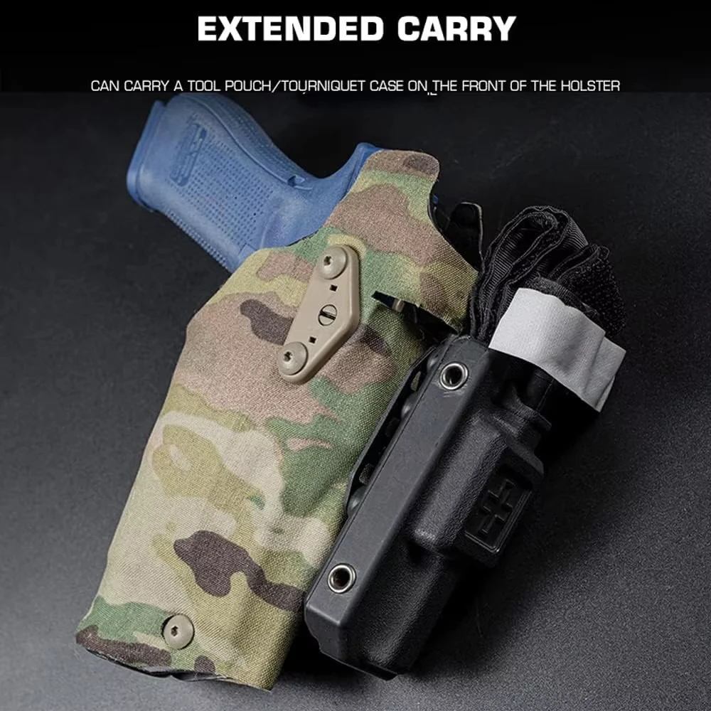 Adaptador de montaje torniquete táctico QLS con extensión para funda - imagen 4