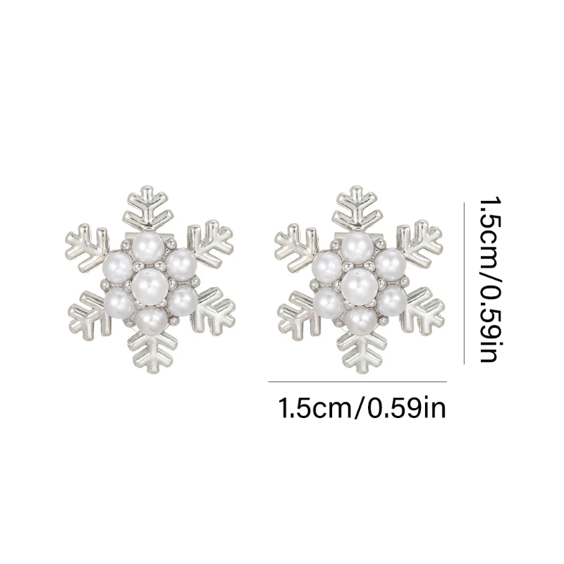 Freeclip 1/2 Adorno de copo de nieve para auriculares - imagen 5