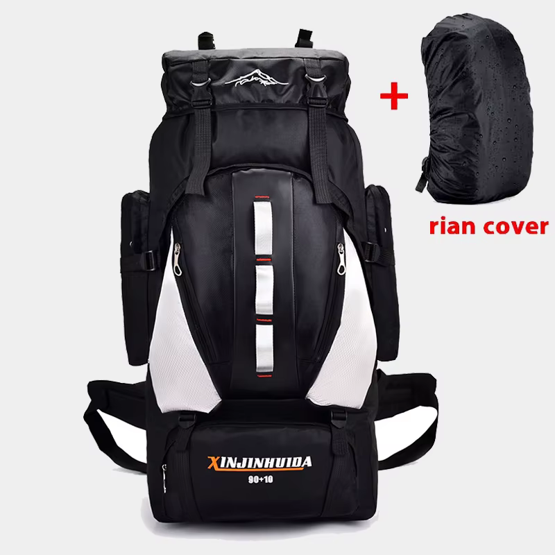 Mochila táctica impermeable 100L para senderismo y montaña