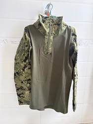 Camiseta táctica G3 AOR2 de nailon y algodón absorbente, transpirable
