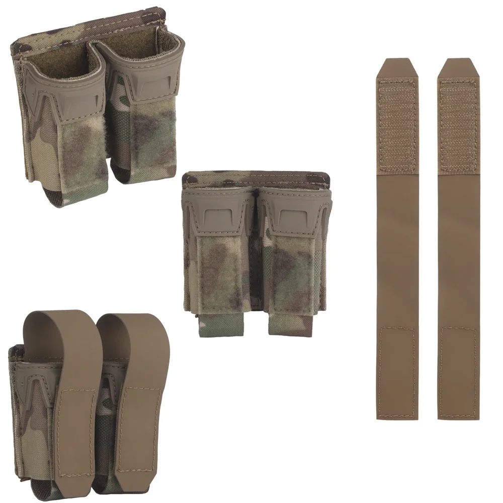 Bolsa Molle doble para munición modelo K táctica, funda de cintura - imagen 2
