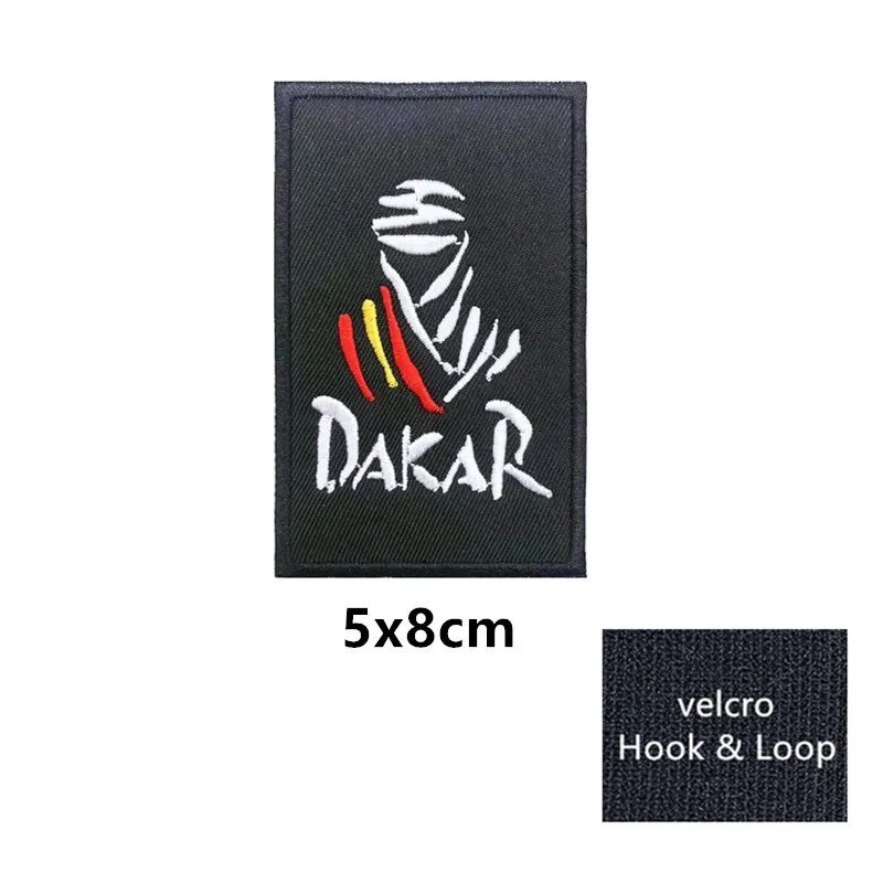 Parche Dakar España - logotipo