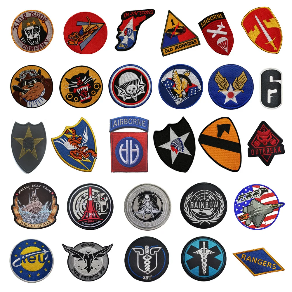Parche bordado Army Fan 2