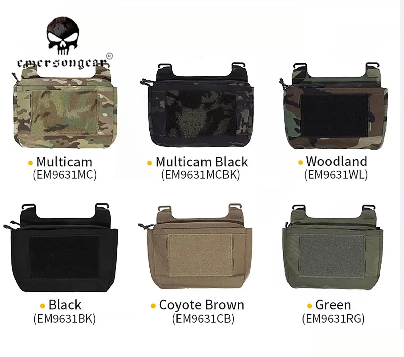Emersongear EM9631 Portacargador MOLLE táctico con solapa - imagen 5
