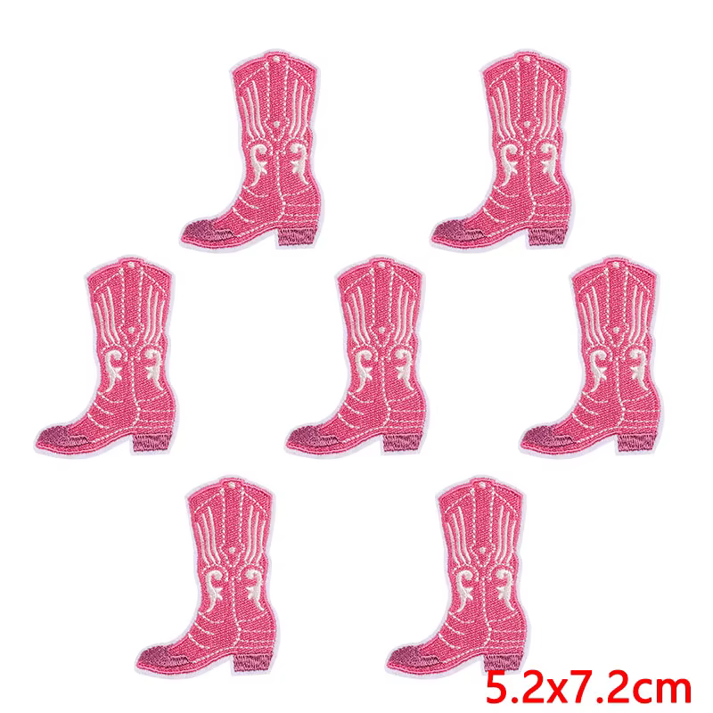 Parches en diferentes piezas para decorar