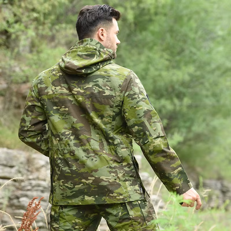 Chaqueta táctica HAN WILD impermeable con capucha - imagen 3