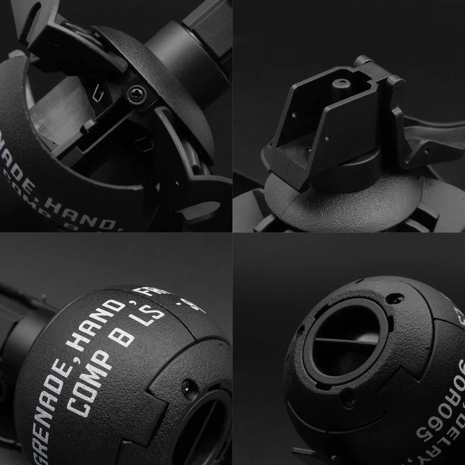 1W-M67 Granada de Humo Rebotante Airsoft táctica para exteriores - imagen 3