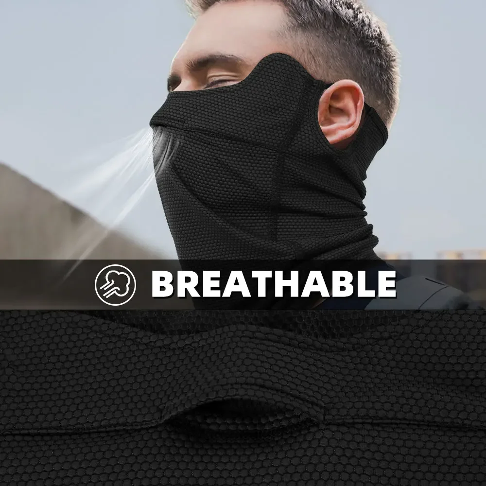 Bandana tubular táctica anti-UV – Running, pesca y senderismo