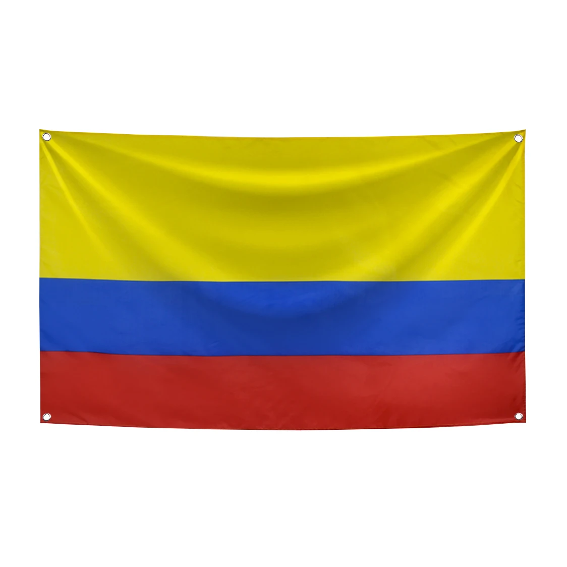 Bandera de Colombia como tapiz decorativo