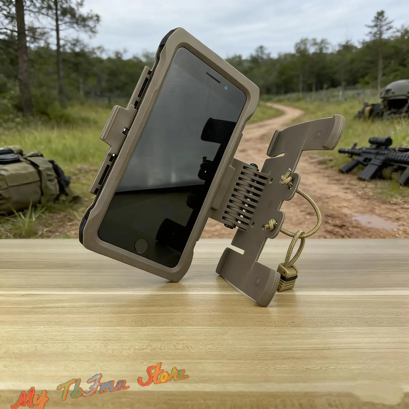 FMA funda táctica móvil con montaje en pecho y MOLLE aire libre - imagen 4