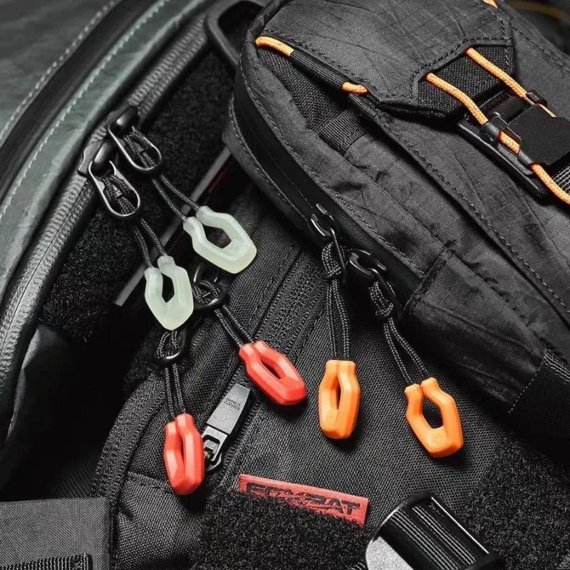 Cuerda luminosa para mochila exterior con cremallera autoluminiscente - imagen 4