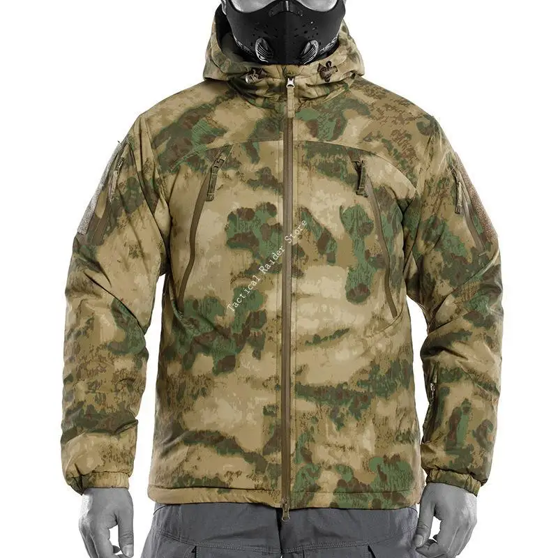 Chaqueta táctica algodón cortaviento para hombre