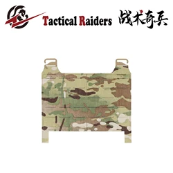 Panel MOLLE táctico frontal adaptable para pechera y expansión