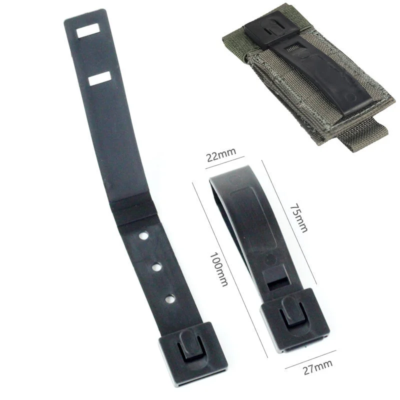 Correa táctica MOLLE con clip resistente para funda de cuchillo Kydex - imagen 3
