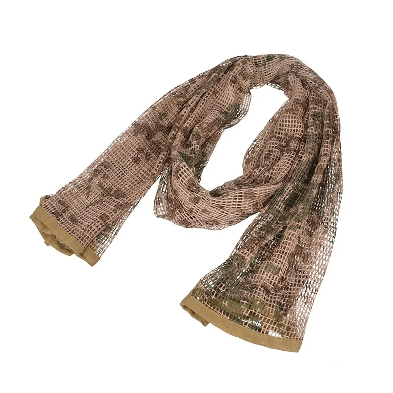 Shemagh táctico camuflaje de malla militar para cuello y cabeza - imagen 5