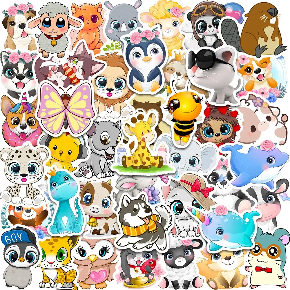 Pegatinas mixtas coloridas para objetos