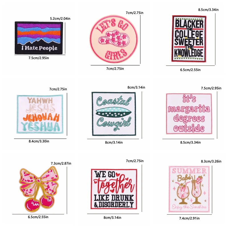 Parche termoadhesivo táctico MAMA con letras rosas para coser - imagen 2