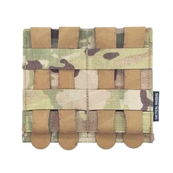 Bolsa táctica elástica porta cargadores 5.56mm triple, para rifle
