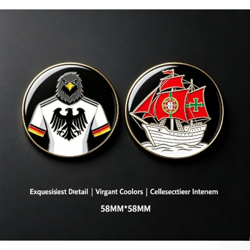 Pin broche bandera nacional selección fútbol – para ropa y mochilas - imagen 2