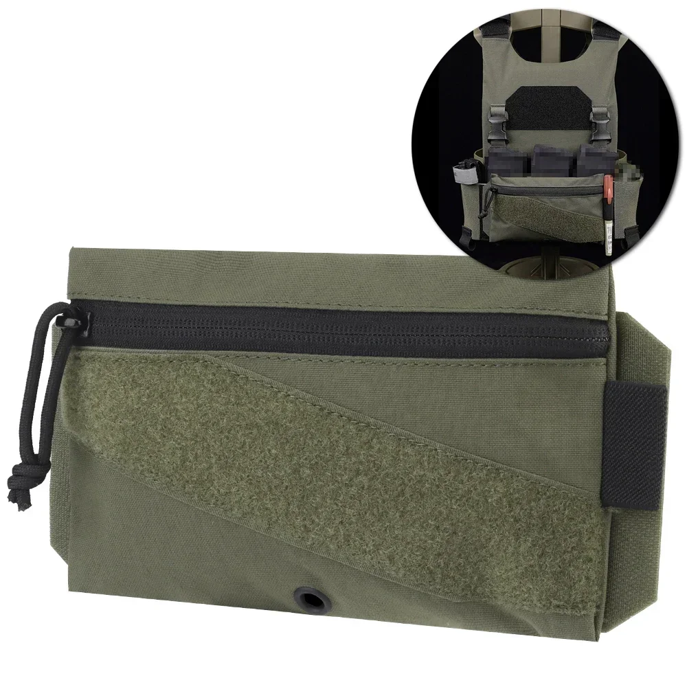 Chaleco táctico con bolsa colgante MOLLE y anillas para caza - imagen 5