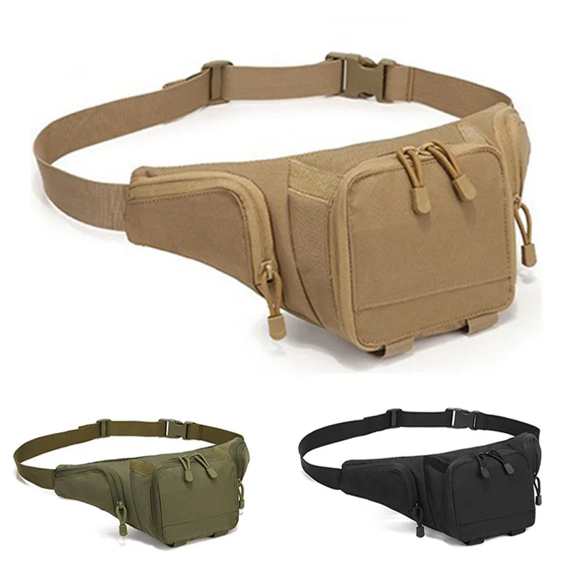 Riñonera táctica MOLLE impermeable para actividades al aire libre - imagen 4