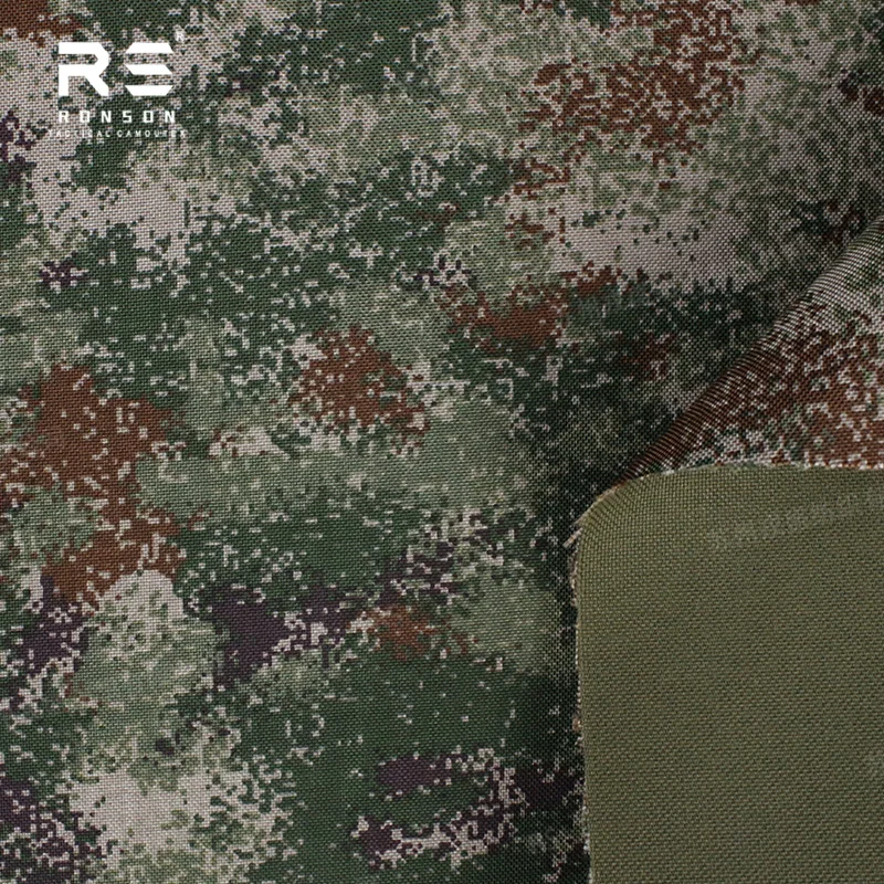 Tela de nailon laminado 1000D HD, camuflaje Starry Sky Woodland - imagen 5