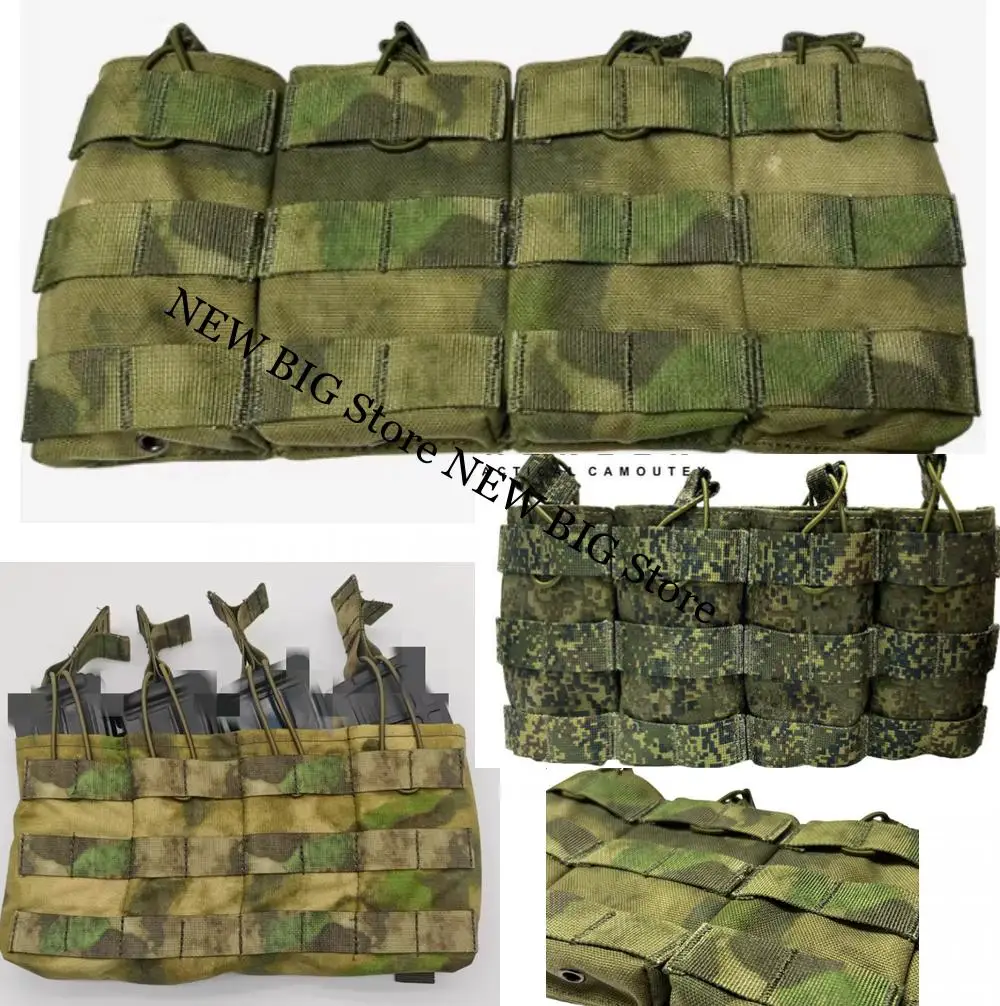 Portacargadores táctico SSO cuádruple MOLLE para airsoft EMR ATFG - imagen 5