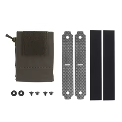 Bolsa táctica MOLLE camuflaje con cordón plegable para cargadores