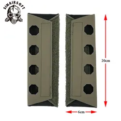 SINAIRSOFT Almohadillas tácticas para hombros Airsoft de chaleco