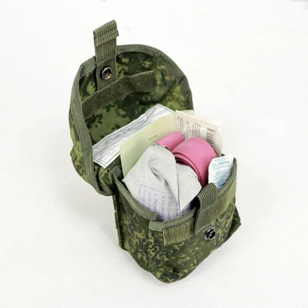 IFAK botiquín táctico ruso camuflaje con torniquete y vendajes - imagen 4