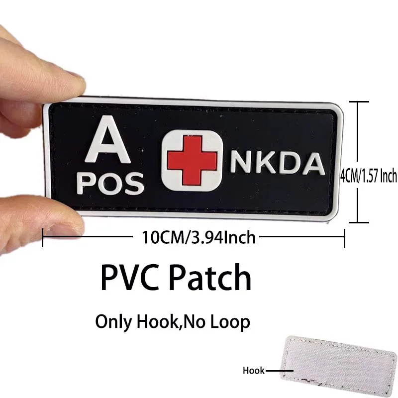 Parches tácticos de PVC con gancho – emblemas para mochila - imagen 4