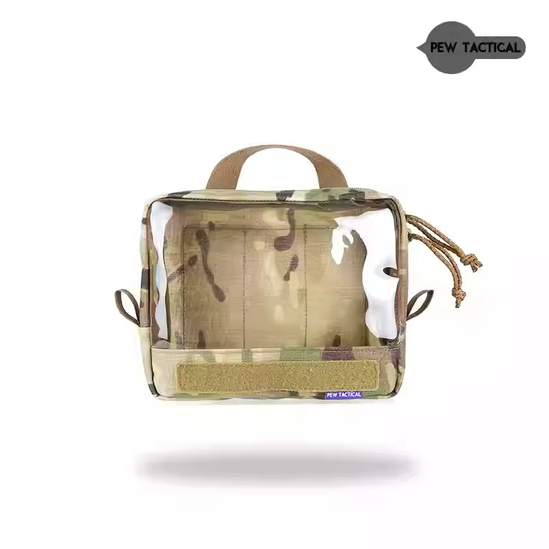 PEW OT29 Bolsa organizadora táctica con ventana transparente