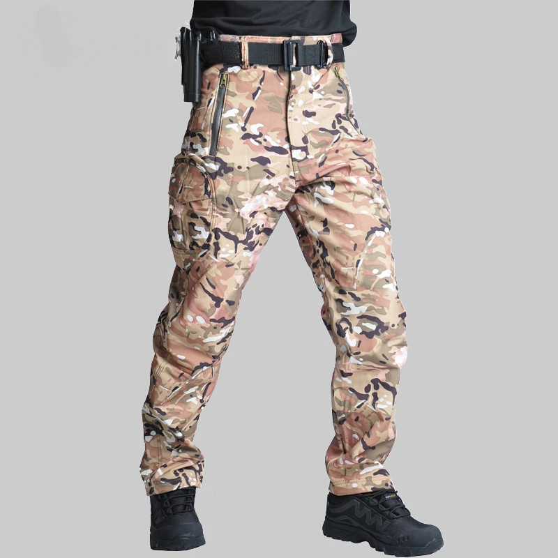 Pantalones tácticos camuflaje CS impermeables y cortavientos para hombre - imagen 2