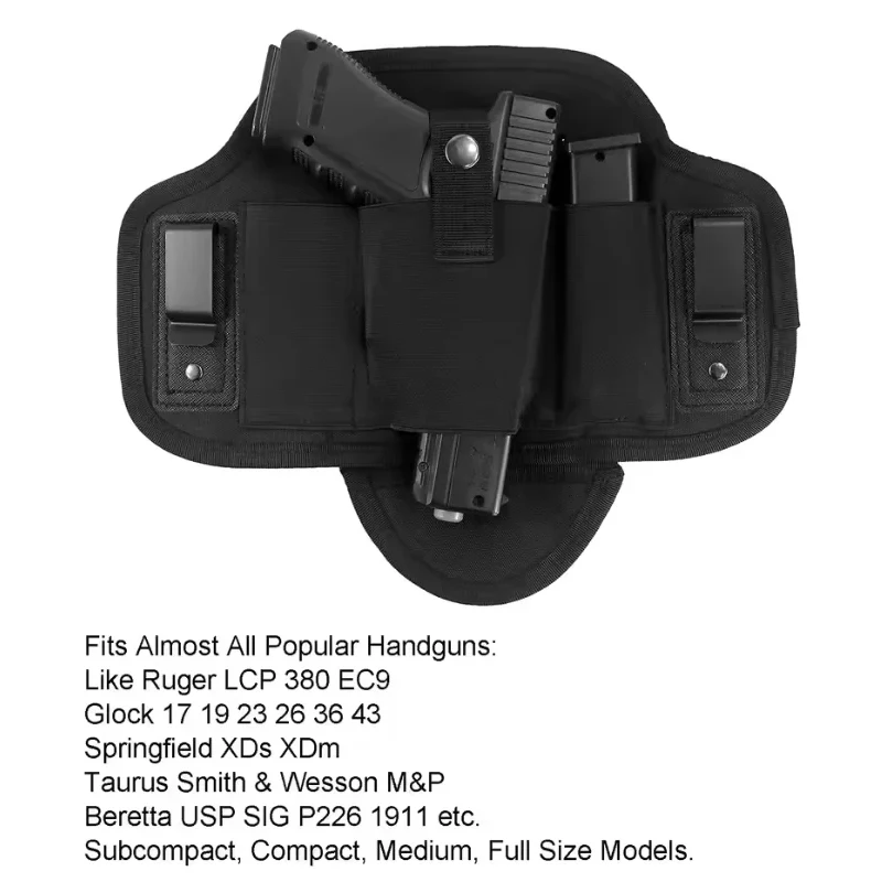 Funda IWB reversible oculta – Subcompacta a tamaño completo