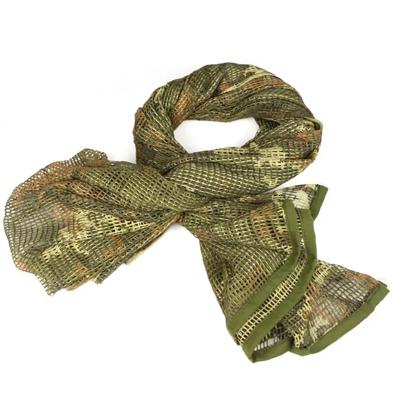 Bufanda táctica camuflaje con malla transpirable y velo facial - imagen 5