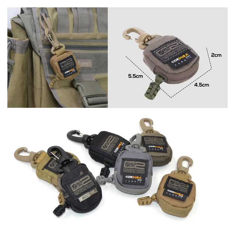 Riñonera táctica MOLLE para exteriores – Bolsa de expansión con velcro - imagen 4