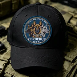 Tac-K9 Cerberus parche táctico moral con gancho y bucle para chaleco