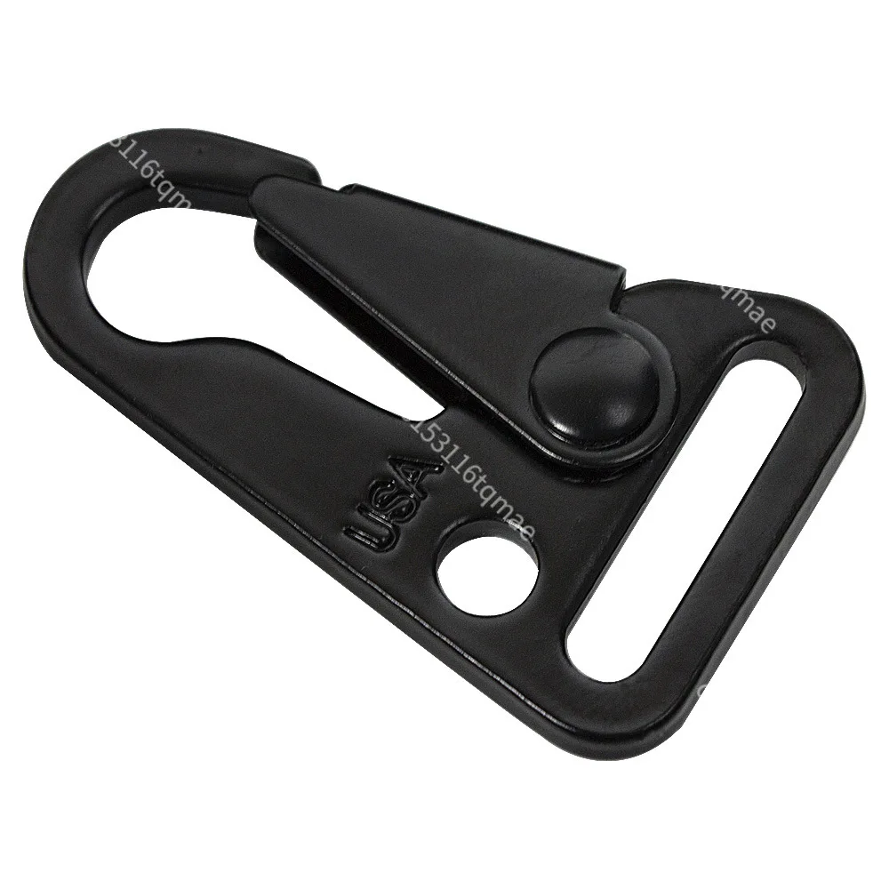 Mosquetón táctico tipo HK de acero aleación para paracord - imagen 2